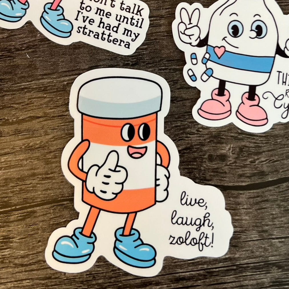 Pill Homies Sticker