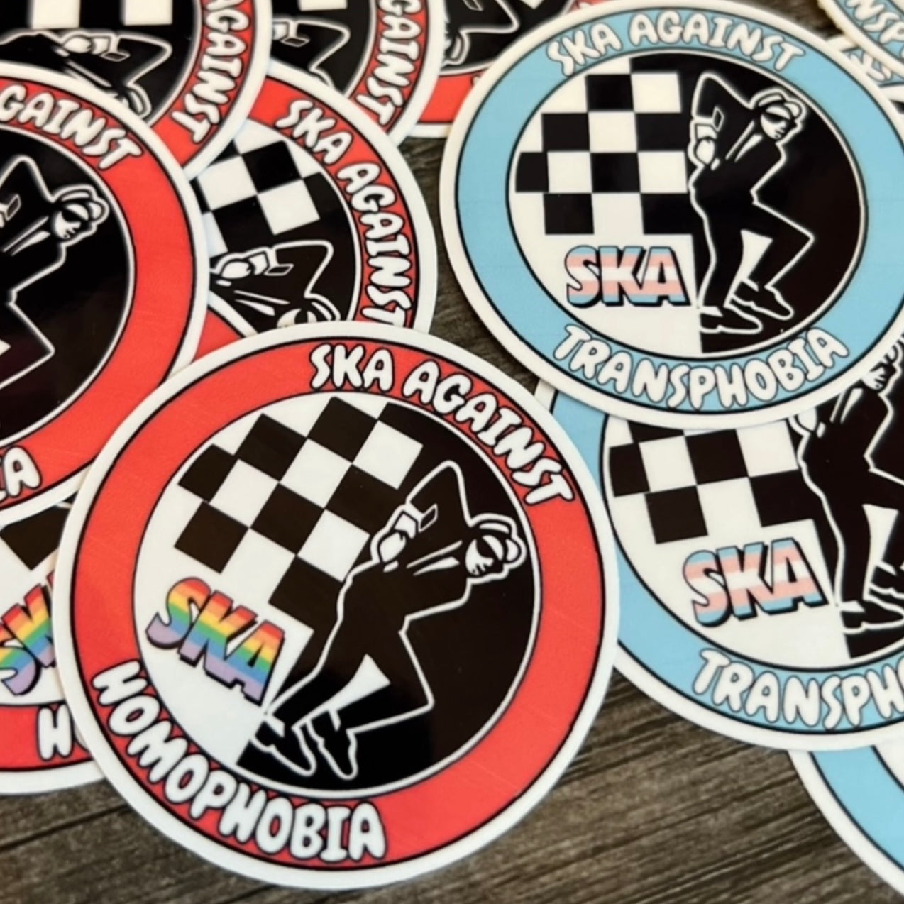 SKA x Pride Sticker