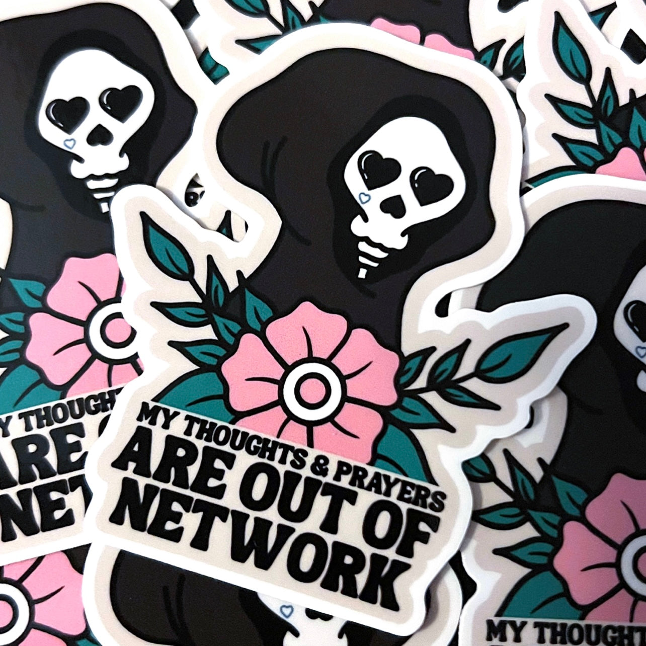 Thoughts & Prayers Sticker