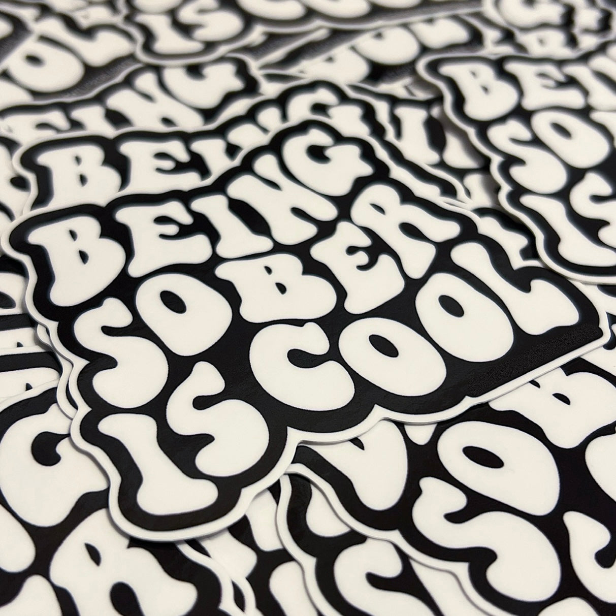 Sober Is Cool Sticker