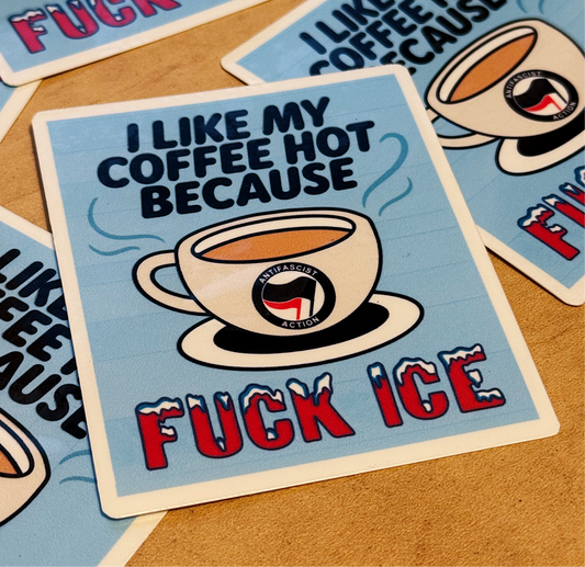 Abolish Ice Sticker