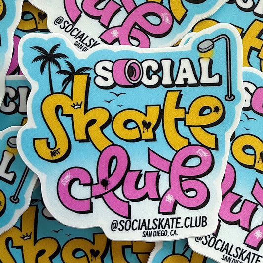 SSC Palm Sticker