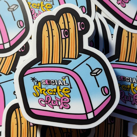 Toaster SSC Sticker