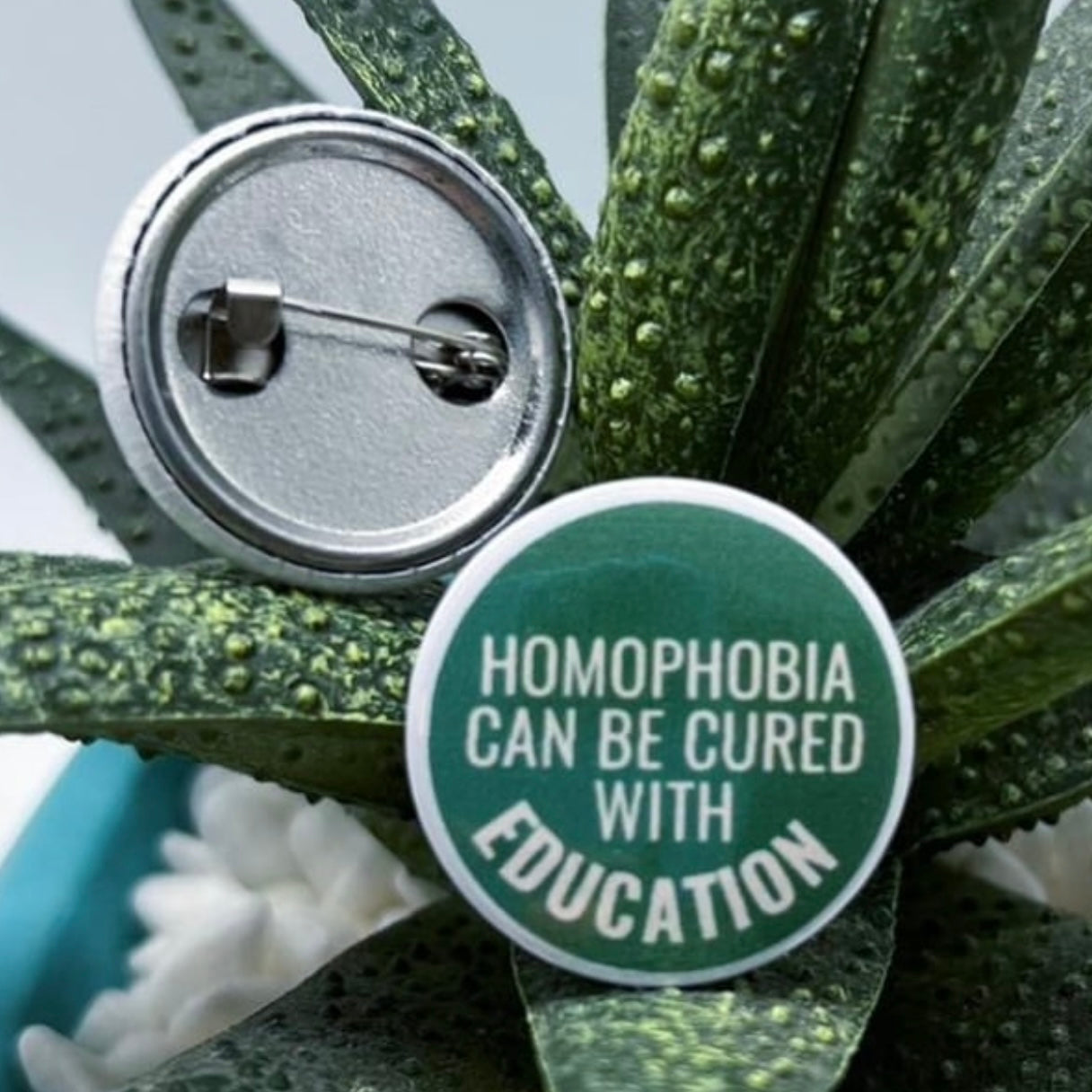 Vintage Pride Pin 1.25”