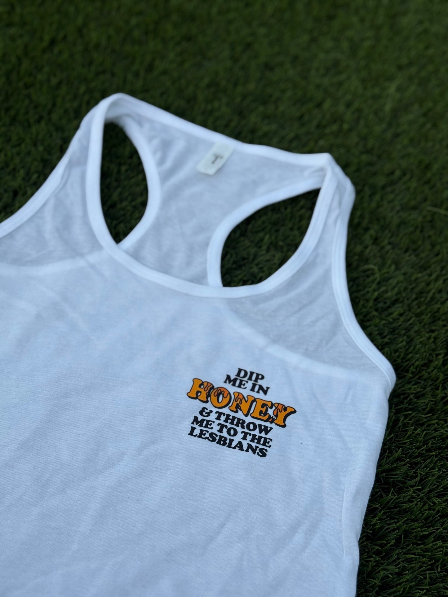 Dip Me In Honey Women’s Racerback Tank
