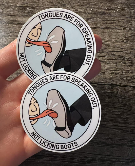 Speak Out Sticker