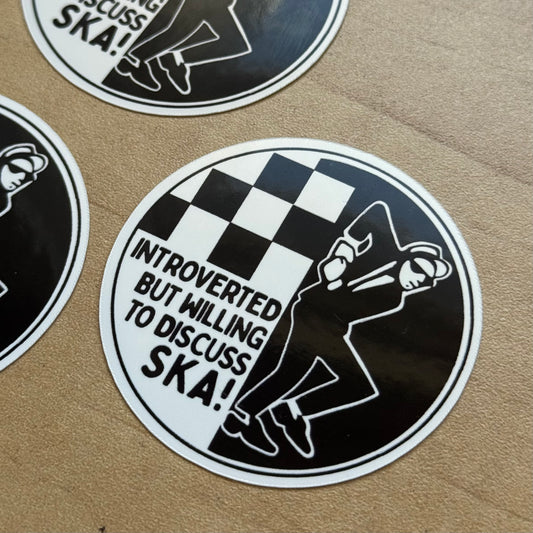 Introverted SKA Sticker