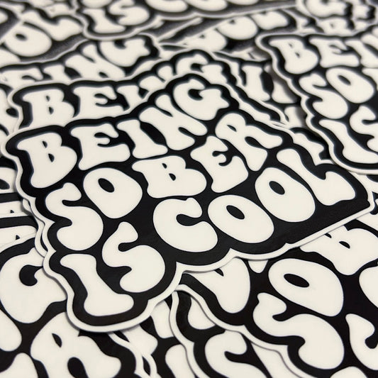 Sober Is Cool Sticker